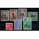 RUMANIA 1931 Yv 411/7 SERIE COMPLETA NUEVA CON GOMA UNIFORMES MILITARES 65 EUROS !!! HERMOSA Y RARA !!!